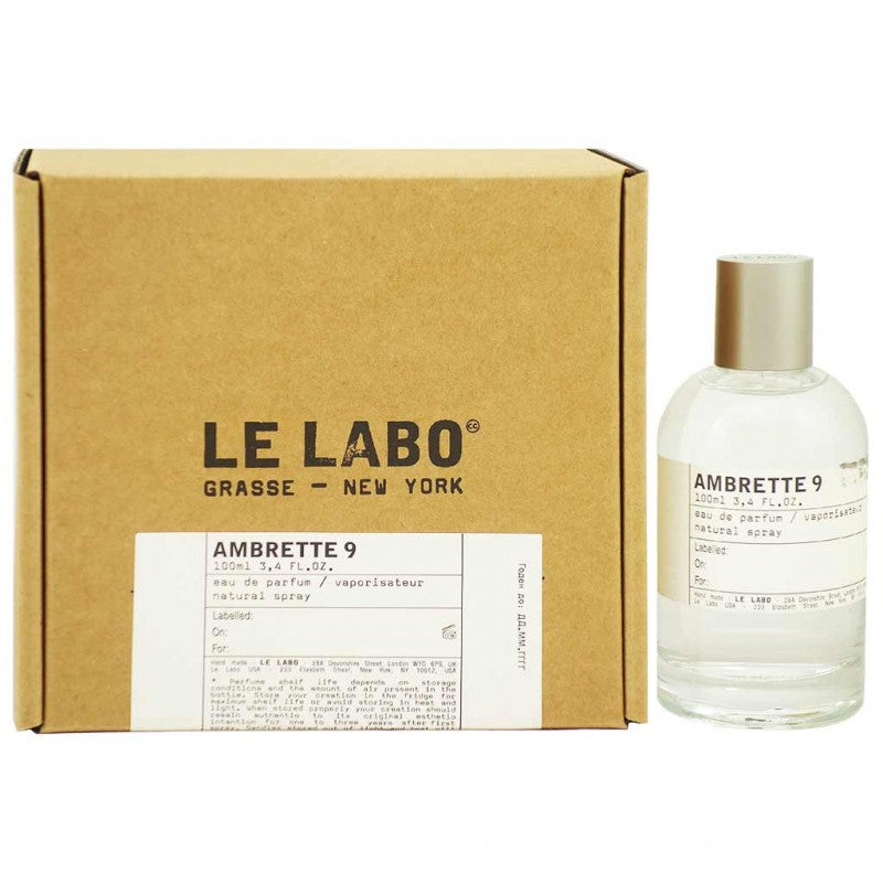 Le Labo Ambrette 9 Eau De Parfum 3.4oz / 100ml