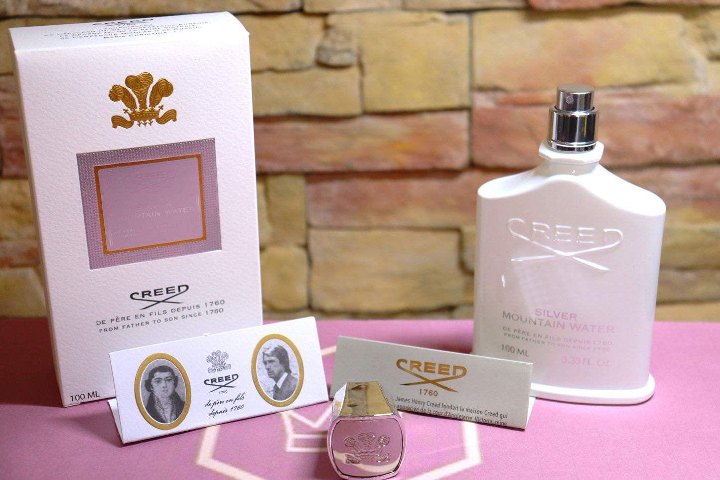 Creed Silver Mountain Water Eau De Parfum 3.3oz / 100ml